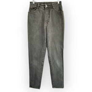 Vintage 80s Bongo High Waisted Army Green Tapered Leg Jeans 27